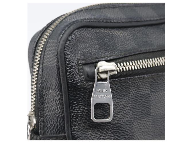 LOUIS VUITTON Damier Graphite Pochette Casai Clutch Bag N41664 LV - vista 19