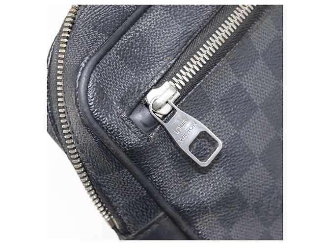 LOUIS VUITTON Damier Graphite Pochette Casai Clutch Bag N41664 LV - vista 27