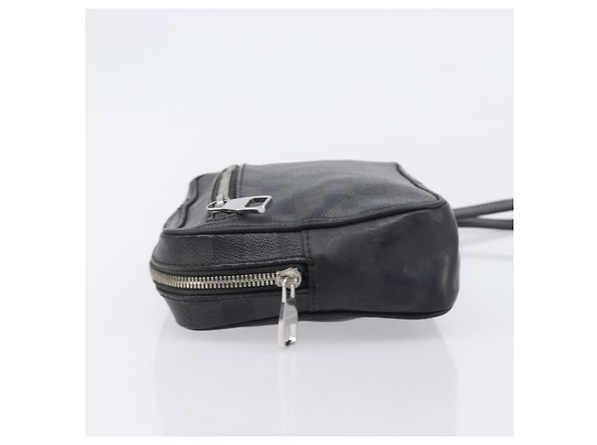 LOUIS VUITTON Damier Graphite Pochette Casai Clutch Bag N41664 LV - vista 4