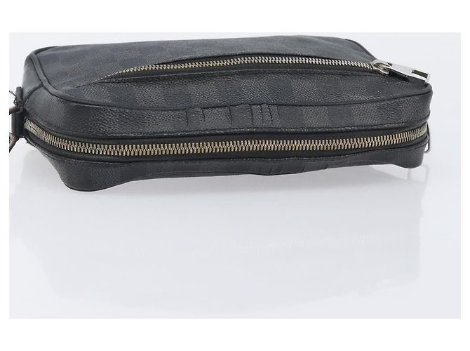 LOUIS VUITTON Damier Graphite Pochette Casai Clutch Bag N41664 LV - vista 6