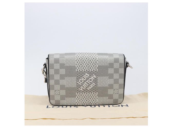 LOUIS VUITTON Damier Graphite Studio Messenger Antarctica N50014 - vista 12