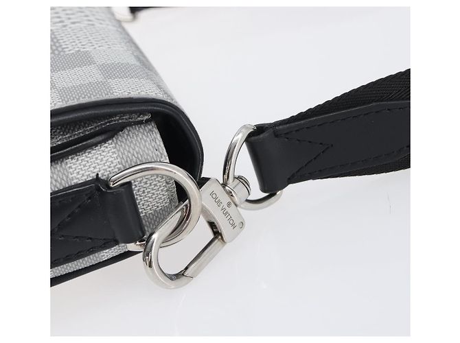 LOUIS VUITTON Damier Graphite Studio Messenger Antarctica N50014 - vista 16