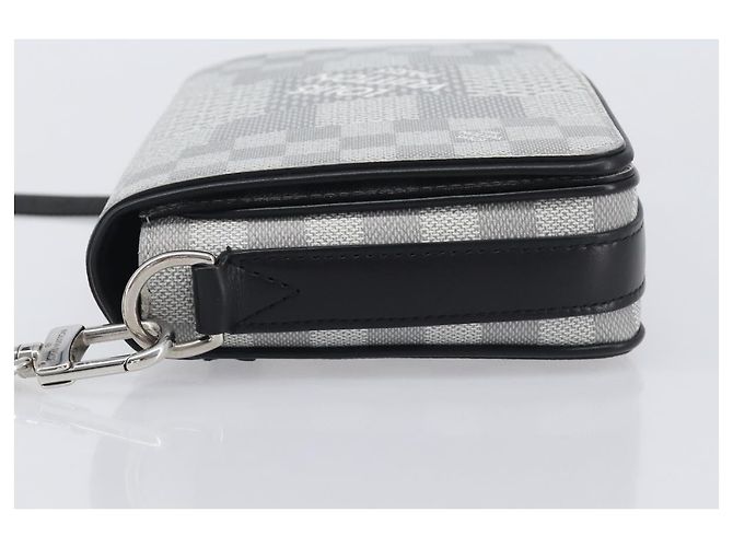 LOUIS VUITTON Damier Graphite Studio Messenger Antarctica N50014 - vista 4