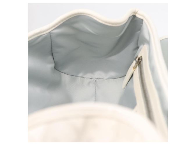 Christian Dior Trotter Canvas Romantic Chain Bag PVC White Silver - vista 28