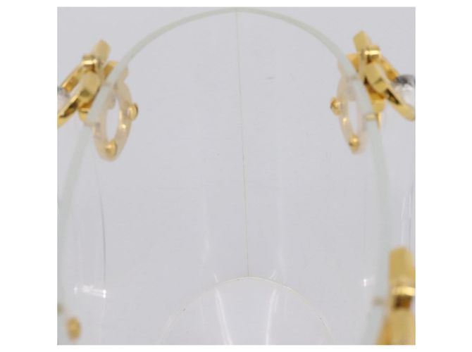 Salvatore Ferragamo Gancini Hand Bag Plastic Clear Gold Tone - vista 22