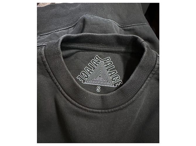 Autre Marque Palace Power Crewneck Sweatshirt - Baumwolle Schwarz - Ansicht 5
