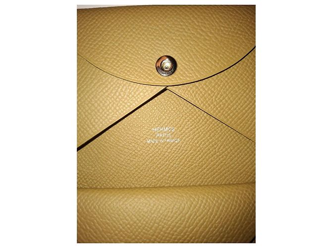 Hermès Calvi Duo Tarjetero y Monedero Cuero Epsom - vista 2
