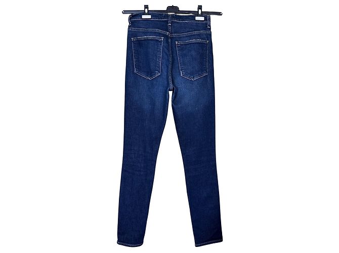 AGOLDE Vaqueros talle alto denim Dark Wash - vista 4