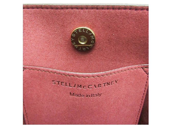 Stella Mc Cartney Stella McCartney Borsa a Secchiello FRAYME - Eco-pelle Rossa - vista 13