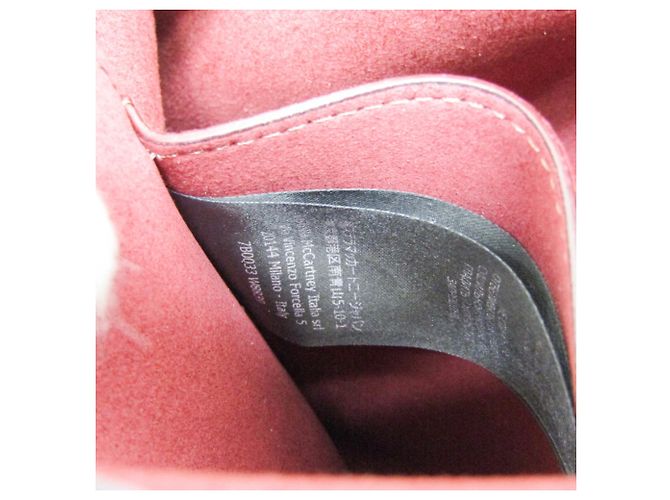 Stella Mc Cartney Stella McCartney Borsa a Secchiello FRAYME - Eco-pelle Rossa - vista 14