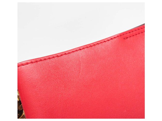 Stella Mc Cartney Stella McCartney Borsa a Secchiello FRAYME - Eco-pelle Rossa - vista 9
