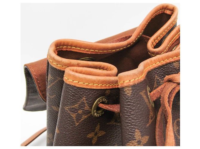 Zaino Louis Vuitton Monogram Montsouris MM da donna - vista 14
