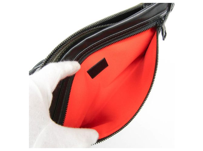 Borsa a Tracolla Piatta Louis Vuitton Monogram Shadow - vista 4