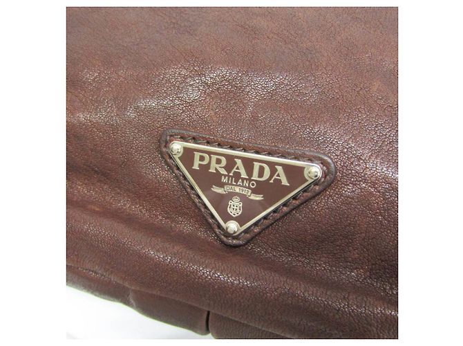 Bolsa Tiracolo Prada Triangle Logo - vista 13