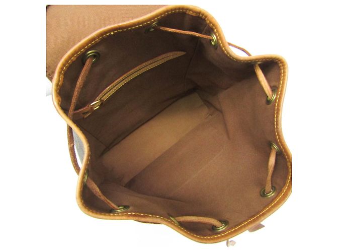 Zaino Louis Vuitton Monogram Montsouris MM M51136 da donna - vista 3