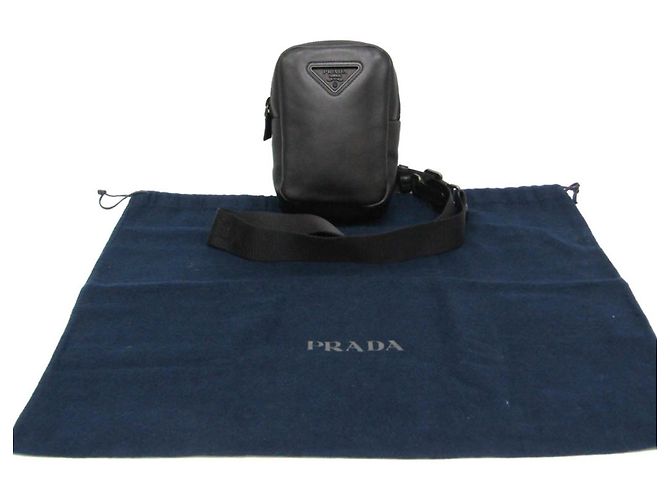Borsa a tracolla Prada Triangle Logo 2ZT027 - vista 2