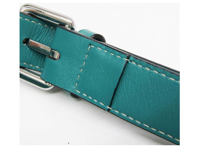 Borsello da cintura Loewe Gate Mini in Blue Green - vista 10
