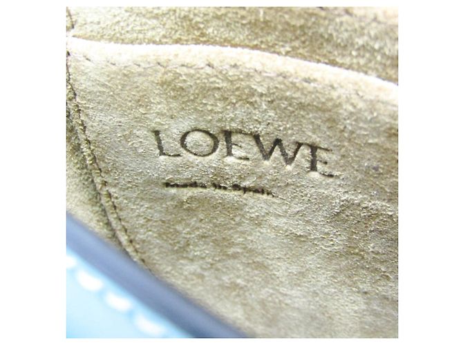 Borsello da cintura Loewe Gate Mini in Blue Green - vista 13