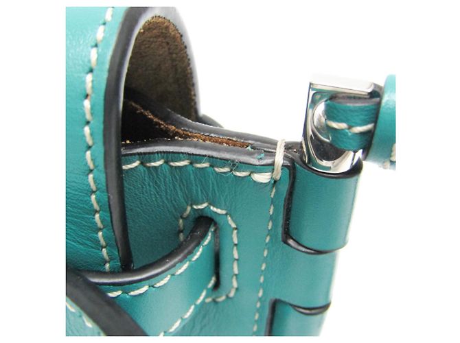 Borsello da cintura Loewe Gate Mini in Blue Green - vista 9