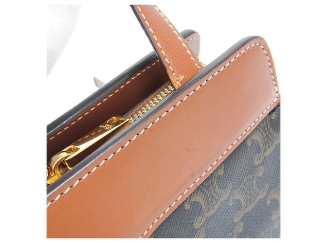 Céline Borsa a tracolla Celine Triomphe Cabas de France Teen - vista 13