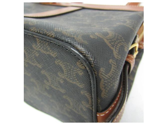 Céline Borsa a tracolla Celine Triomphe Cabas de France Teen - vista 5