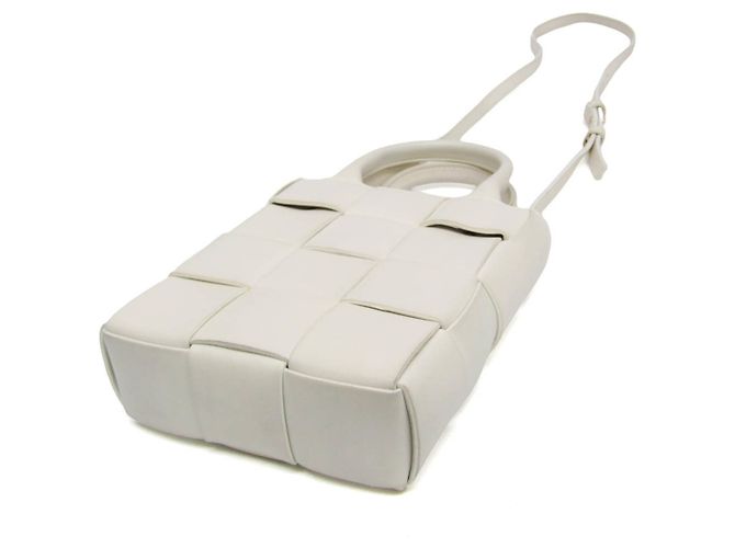 Borsa a tracolla Mini Cassette in pelle Bottega Veneta - vista 3