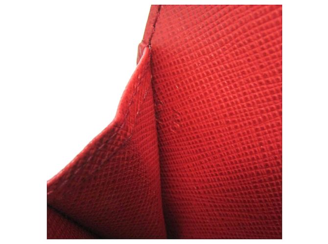 Monedero Prada de piel Saffiano rojo - vista 11