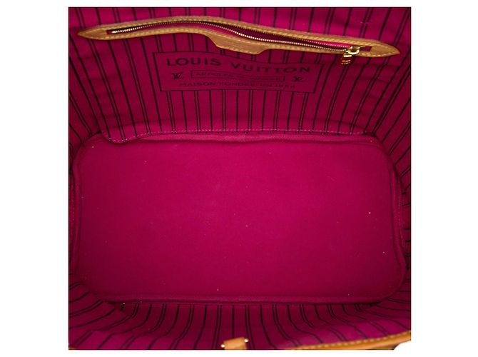 Louis Vuitton Brown Monogram Neverfull MM - vista 4
