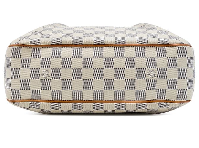 Louis Vuitton White Damier Azur Siracusa PM - vista 3