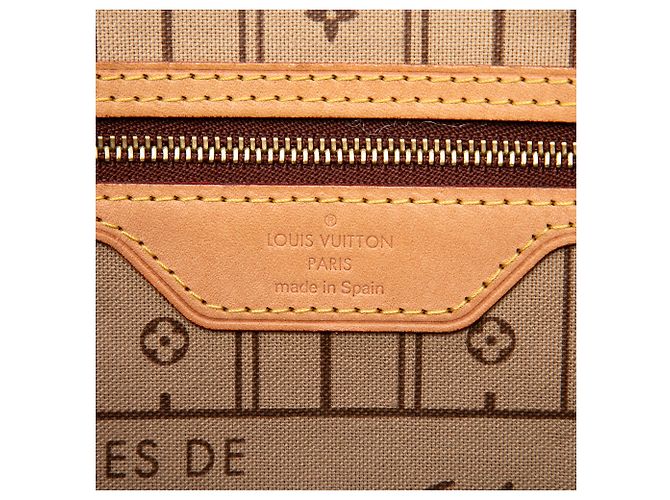 Louis Vuitton Brown Monogram Neverfull MM - vista 5