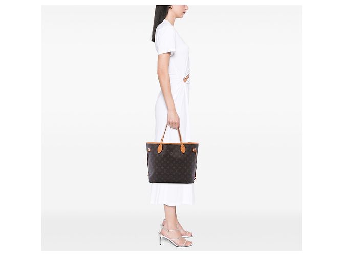Louis Vuitton Brown Monogram Neverfull MM - vista 6