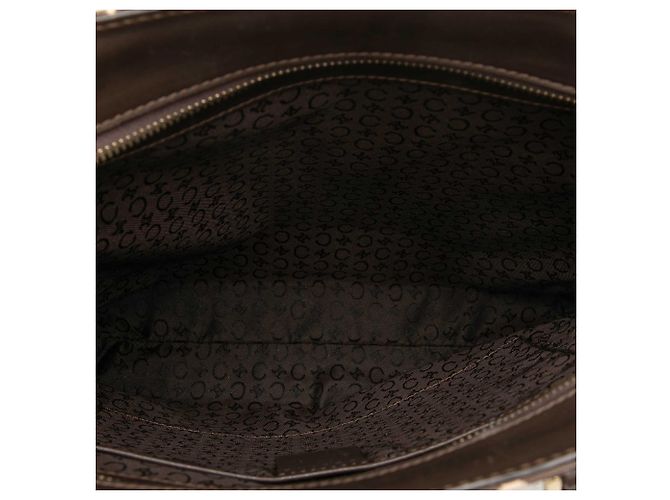 Céline Bolso Tote Celine Brown C Macadam Canvas - vista 4