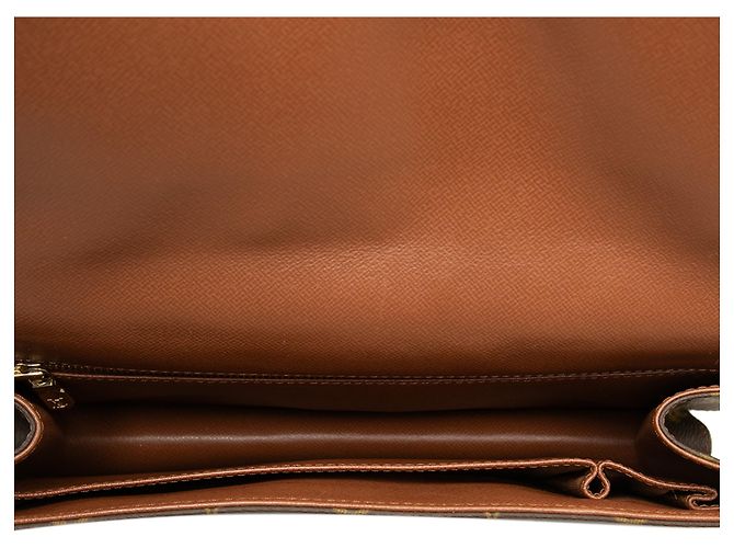 Louis Vuitton Brown Monogram Pochette Dame GM - vista 4