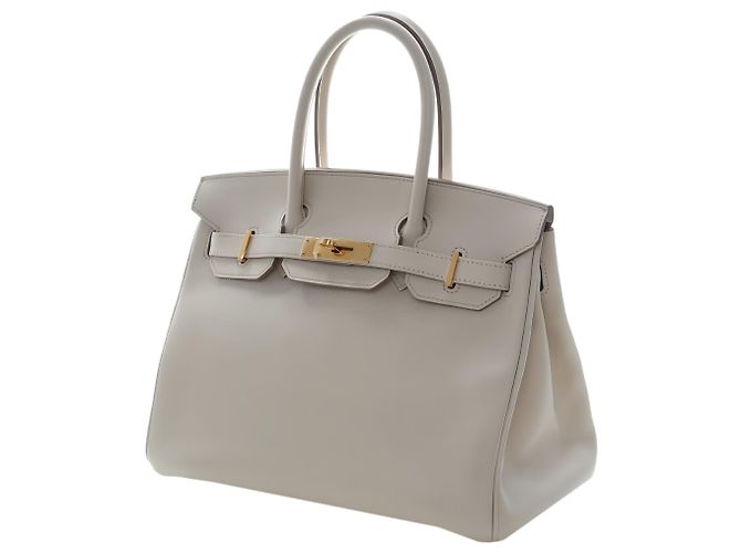 Hermès White Epsom Birkin Retourne 30 - Ansicht 12