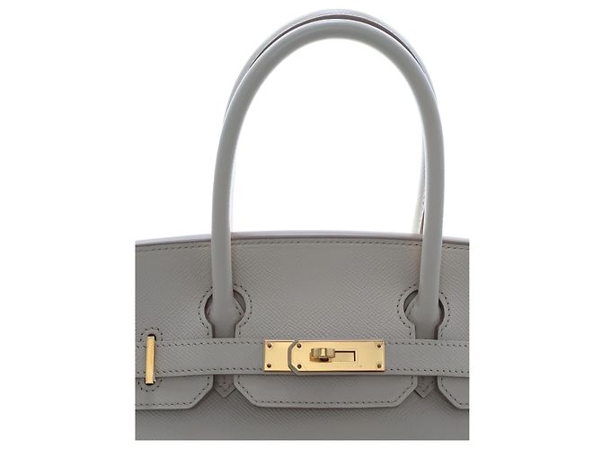 Hermès White Epsom Birkin Retourne 30 - Ansicht 7