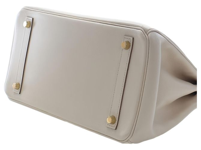 Hermès White Epsom Birkin Retourne 30 - Ansicht 9