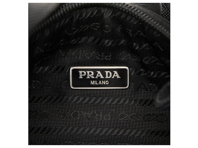 Re-Edition Borsa a tracolla Prada Mini Tessuto Re Edition 2000 Nera - vista 5