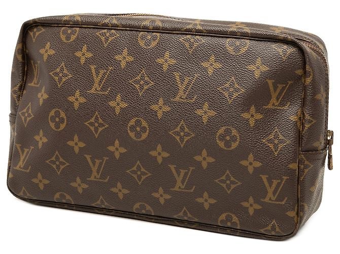 Louis Vuitton Brown Monogram Trousse Toilette 28 - vista 2
