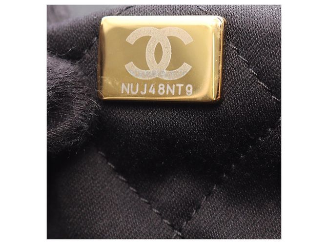 Chanel 22 Hobo Large in vitello lucido nero - vista 5