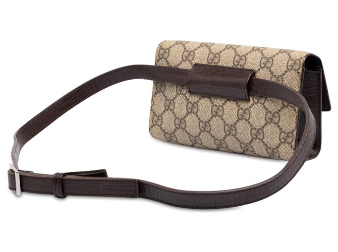 Borsello cintura Gucci Beige GG Supreme - vista 2