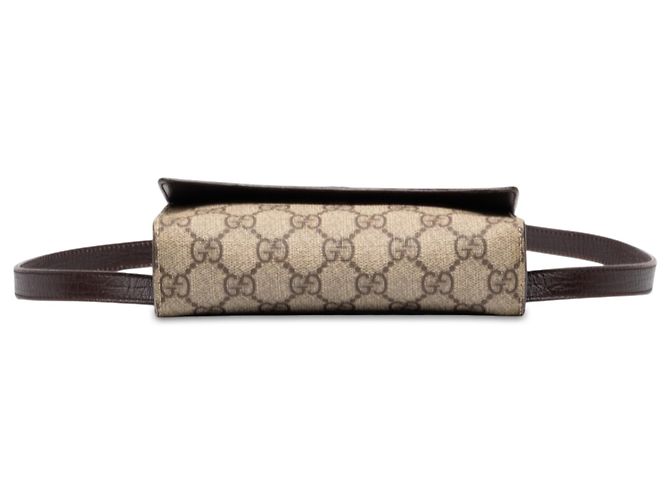 Borsello cintura Gucci Beige GG Supreme - vista 3