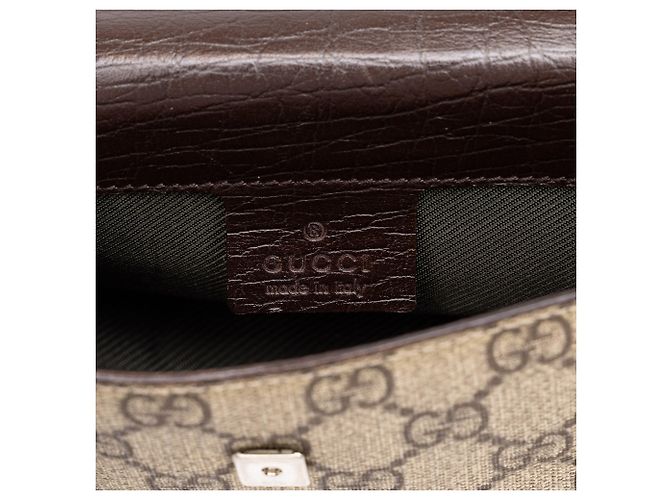 Borsello cintura Gucci Beige GG Supreme - vista 5