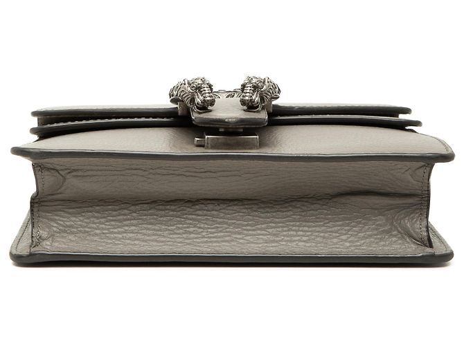 Borsa a tracolla Dionysus piccola in pelle marrone Gucci - vista 3