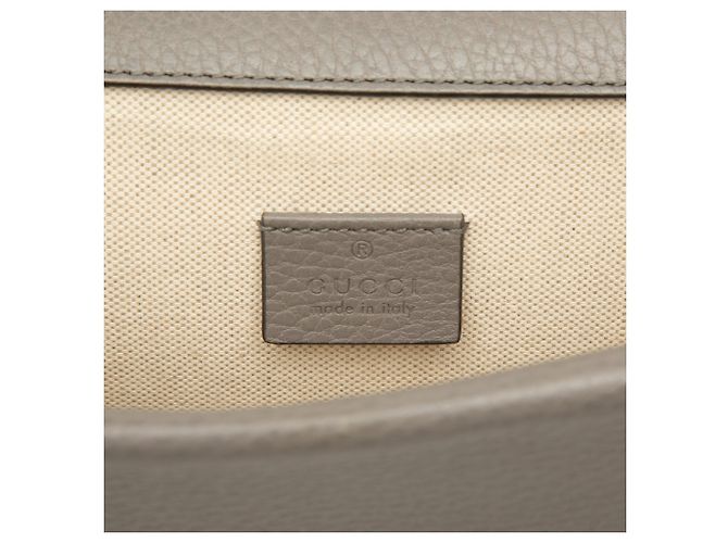 Borsa a tracolla Dionysus piccola in pelle marrone Gucci - vista 5