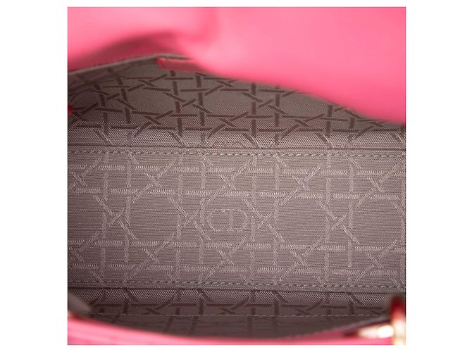 Dior Pink Small Lambskin Cannage My ABCDior Lady Dior - vista 4