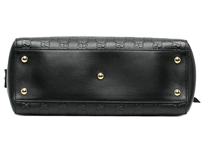 Borsa a spalla soft Guccissima Gucci Nera Medium - vista 3