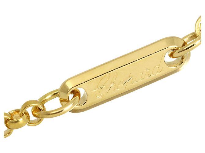 Collar Chopard Happy Diamond en oro amarillo de 18K - vista 4