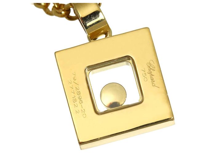 Collar Chopard Happy Diamond en oro amarillo de 18K - vista 6