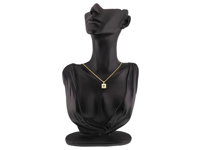 Collar Chopard Happy Diamond en oro amarillo de 18K - vista 8