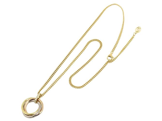 Cartier Trinity Medium MM Diamantenhalskette - Ansicht 2